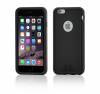 Apple iPhone 6 - MOLS Silicone Case with Antishock Screen Protector Black MOLSPIPH6B